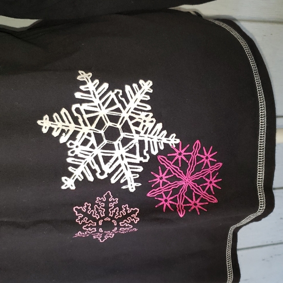 COPY - Snowflake Christmas Long Sleeve. Festive. Holidays - Picture 4 of 8